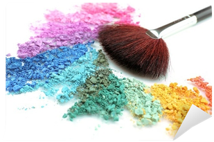 Rainbow Crushed Eyeshadow And Professional Make-up - Crushed Eyeshadow (400x400), Png Download