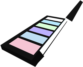 Clip Free Stock Eerie Cosmetics Pastels Eyeshadow Palette - Eyeshadow Palette Clipart Png (420x420), Png Download