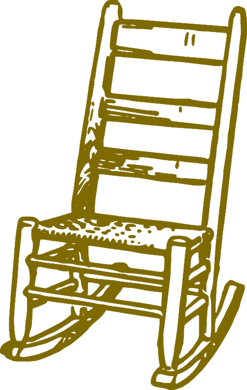 Rocking Chair Conference 2018 Attendee Registration - Rocking Chair Side Drawing (507x800), Png Download