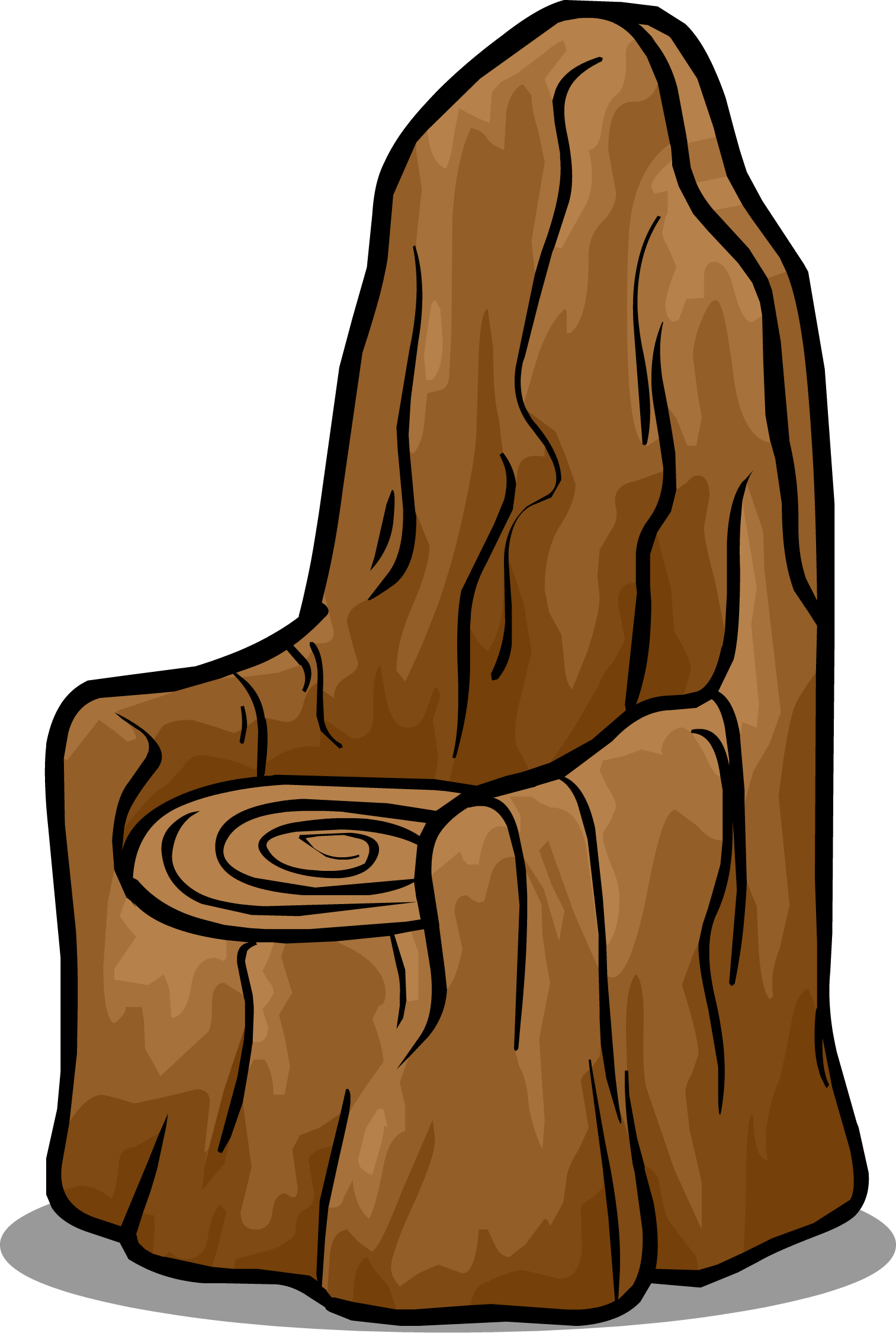 Tree Stump Chair Sprite 008 - Tree Stump (1513x2250), Png Download