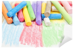 Set Against The Backdrop Of Chalk Drawing - Drawing (400x400), Png Download