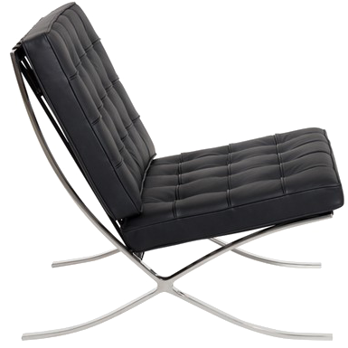 Barcelona Chair Png Transparent Image - Rocking Chair (550x550), Png Download
