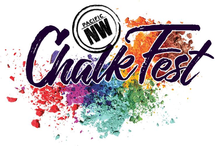Pacific Northwest Chalk Fest - Redmond Town Center (760x500), Png Download