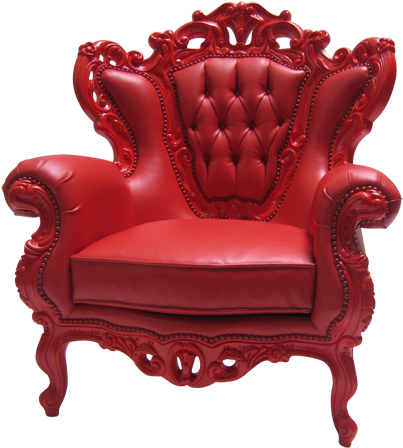 Revelry Event Designers Prague Arm Chair Red Png Anything - Polart Furniture (500x545), Png Download