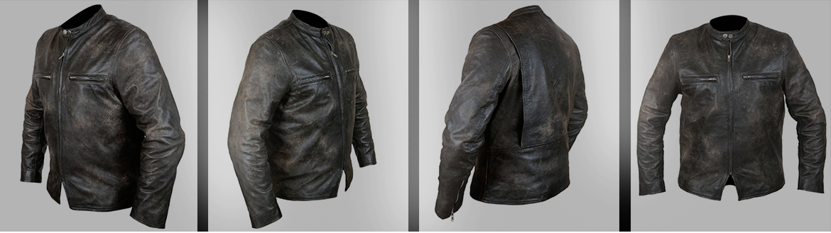 Contact Us - Leather Jacket (1170x329), Png Download