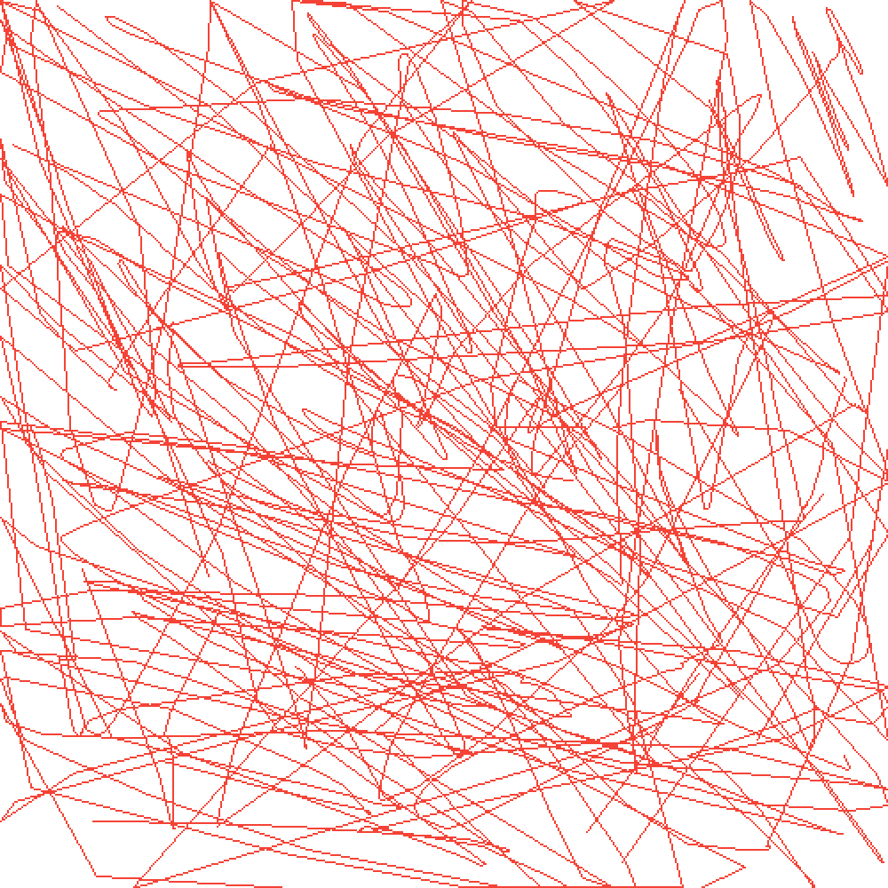 Red Lines - Orange (1000x1000), Png Download