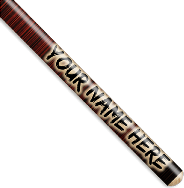 Red Lines Personalized Drumsticks - T-shirt (650x650), Png Download