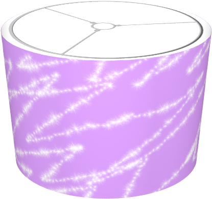 Line Art On Purple Background - Bangle (674x516), Png Download