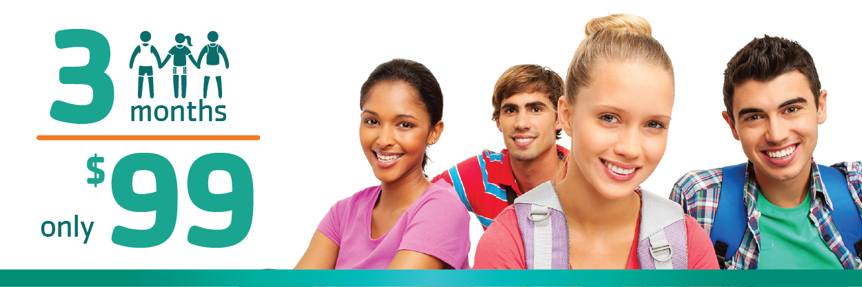 Summer Break For College Students - College Ymca Special Membership (1250x417), Png Download