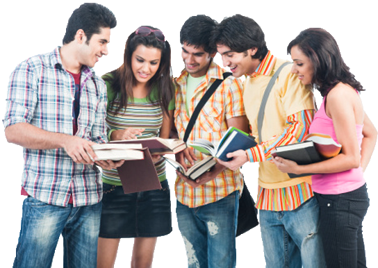 Company - Indian Students Images Png (550x413), Png Download