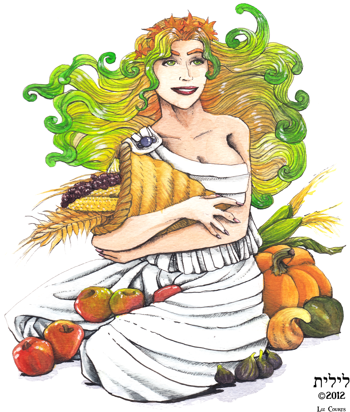 Harvest Goddess - Goddess (1419x1419), Png Download