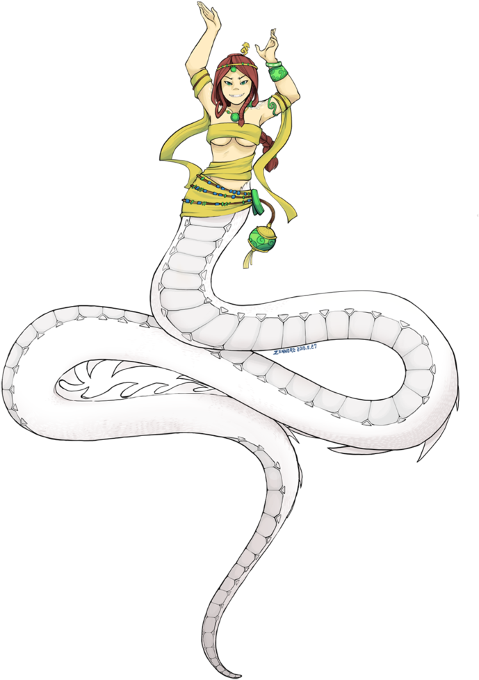 Clipart Black And White Stock Nu Wa Ult By Raxis Deviantart - Smite Nu Wa Snake (731x1092), Png Download