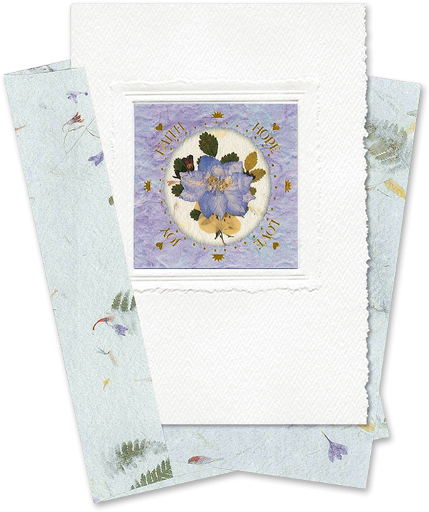 Purple Circle-framed Larkspur Scripture Card Image - Craft (800x800), Png Download