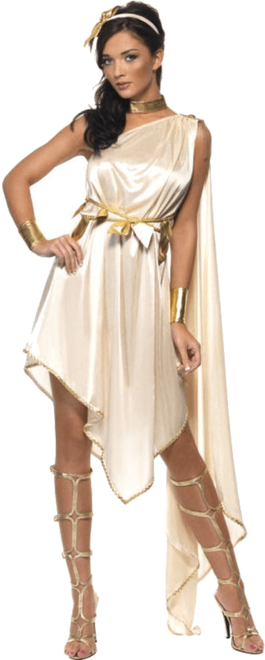 Clip Art Transparent Stock Dress Transparent Greek - Greek Goddess Fancy Dress (600x951), Png Download