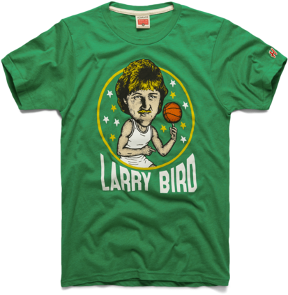 Larry Bird T-shirt - Larry Bird (600x600), Png Download