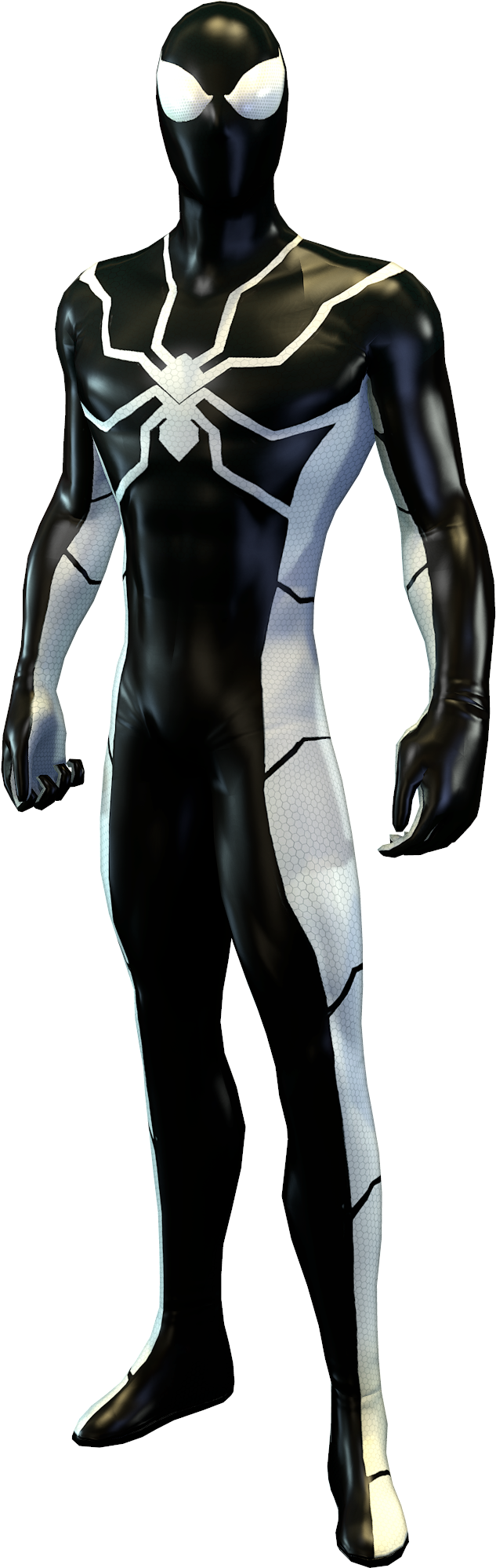 Detail - Spiderman And Mary Jane Costume (700x2048), Png Download