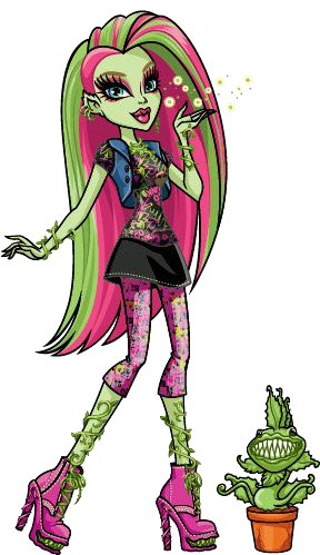 Tudo Para Seu Photoscape - Monster High Character Venus (320x500), Png Download
