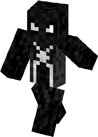Black Suit Spiderman Skin (317x453), Png Download