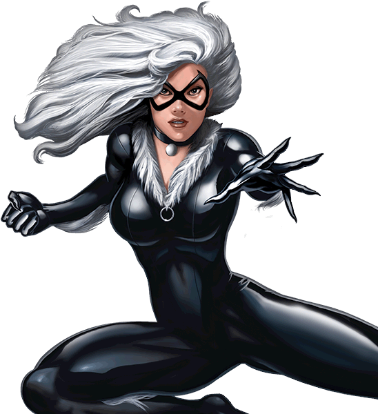 Myth Of Feminine Power As Reflected On Black Cat And - Black Cat Png Marvel (600x600), Png Download