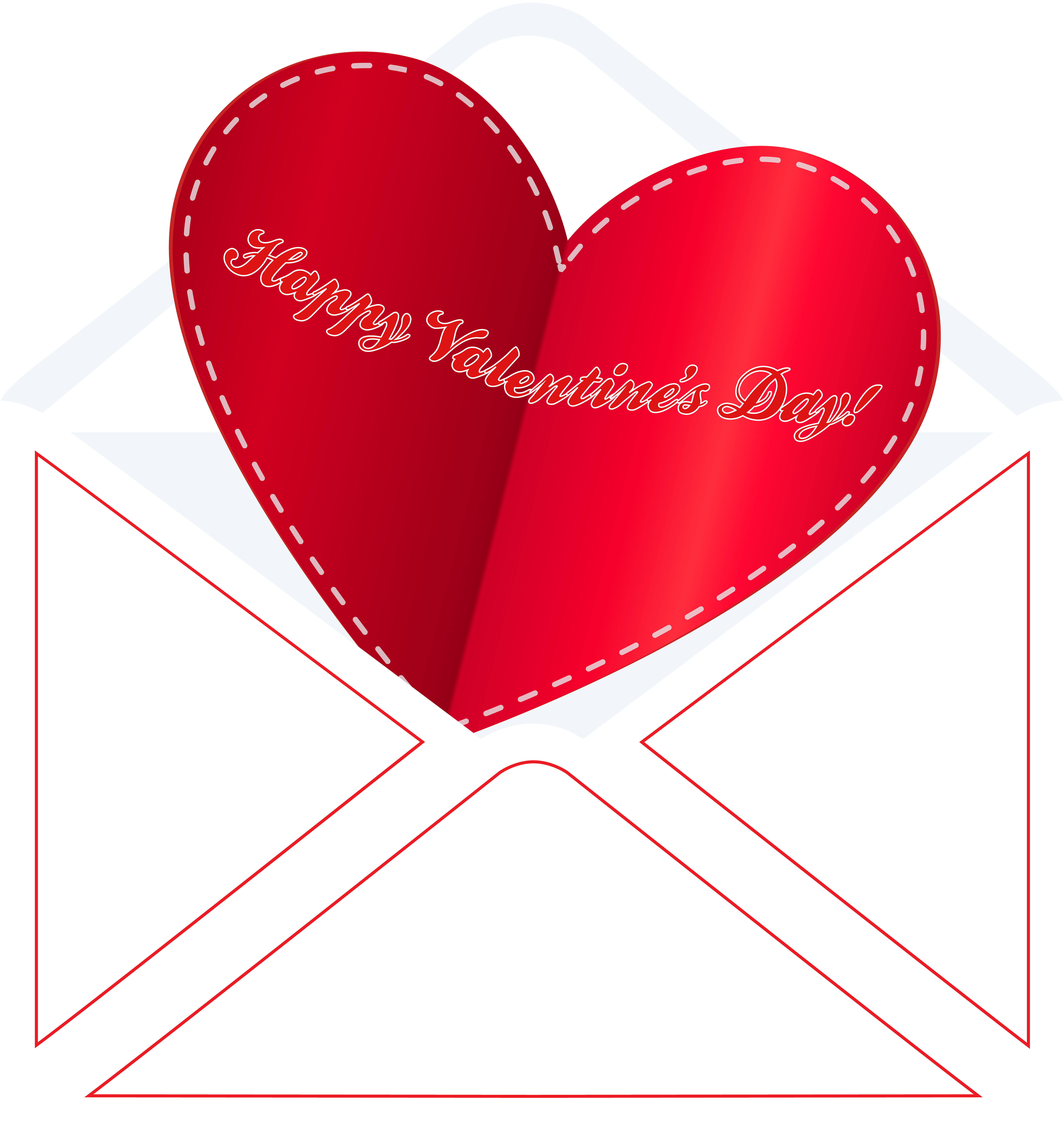 Envelope Clipart Png (7525x8000), Png Download