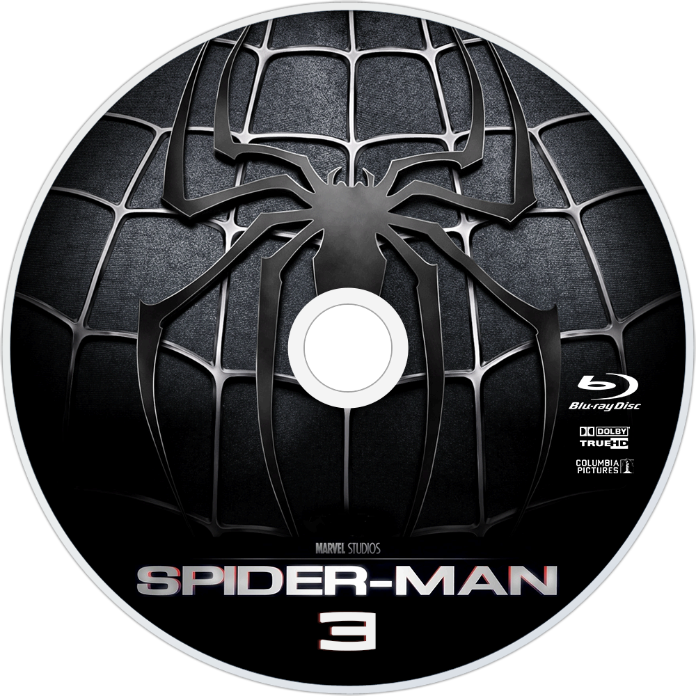 Spider-man 3 Bluray Disc Image - Spider Man Raimi Logo (1000x1000), Png Download