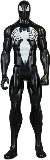 Black Spiderman-venom 30cm Action Figure - Avengers Czarny Spiderman Zabawki (600x600), Png Download