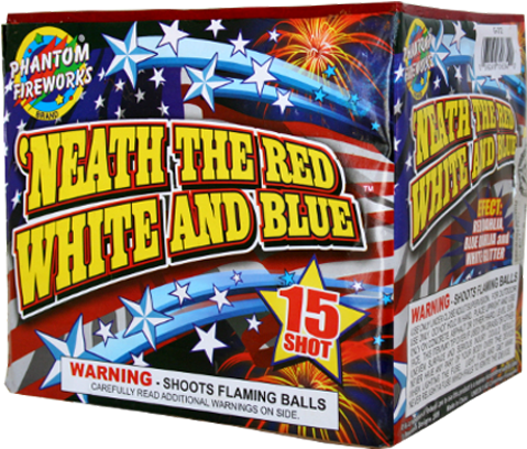 Neath' The Red, White And Blue - Lego (500x500), Png Download