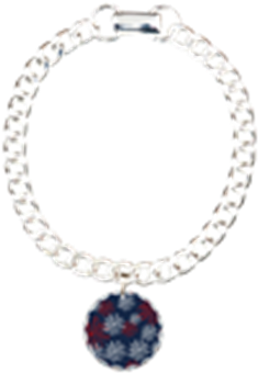 Usa Fireworks Bracelet - Cafepress 7 Chakras In A Circle Charm Bracelet, One (350x350), Png Download