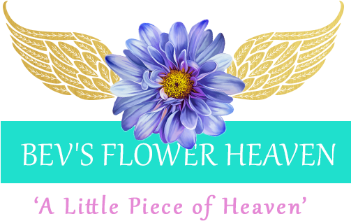 Bev's Flower Heaven - Logo (800x359), Png Download