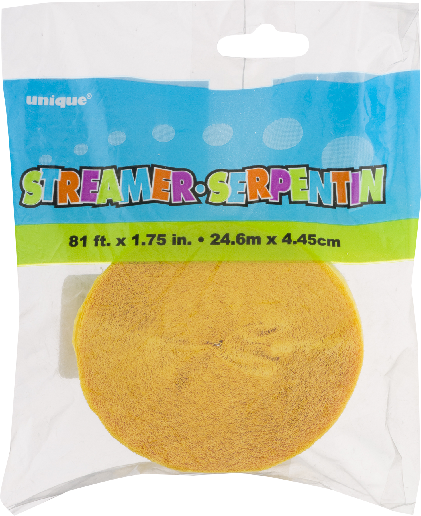 Crepe Streamer Hot Pink (1469x1800), Png Download