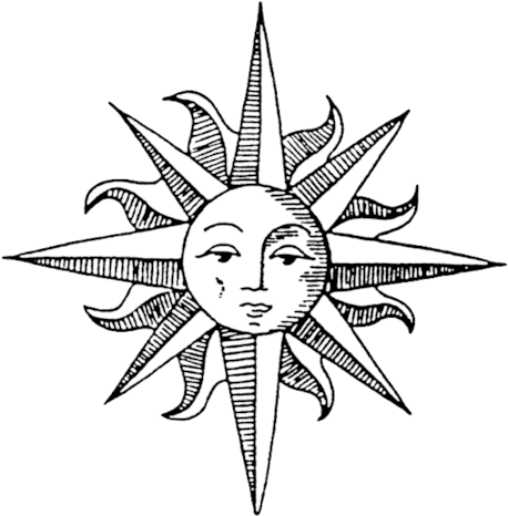Source - Teazayn - Tumblr - Com - Sun Drawing (500x481), Png Download