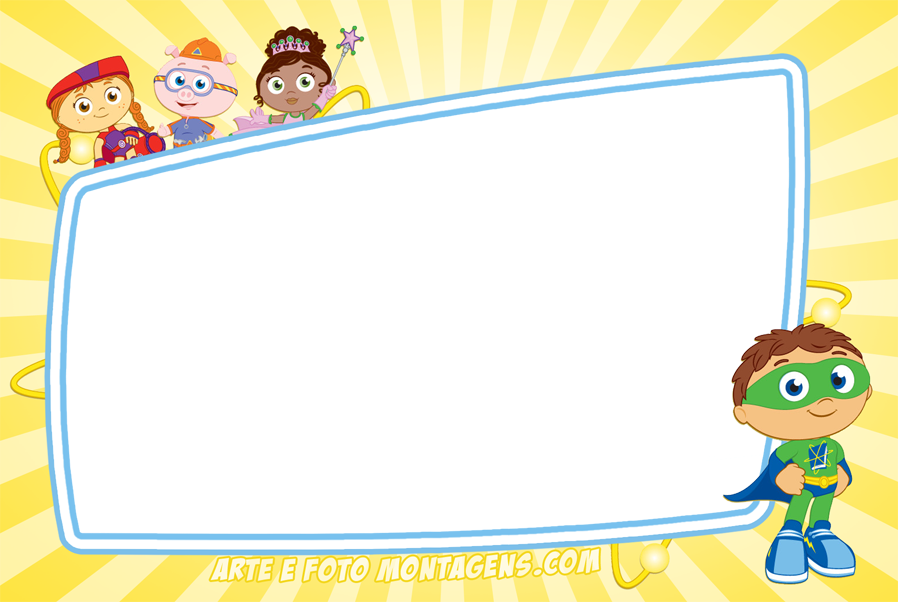 Montagem Para Fotos - Pbs Super Why! Super Job Throw (898x602), Png Download
