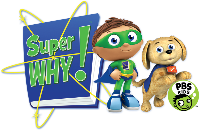 Talk To Me About Your Show, Super Why - Super Why Logo Png (908x588), Png Download
