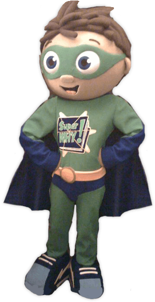 Superwhy-clownsdotcom - University Of Phoenix Stadium (433x646), Png Download