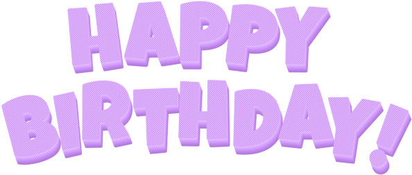 Download 0, - Happy Birthday Text Png Blue PNG Image with No Background -  