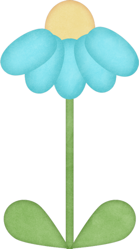 Spring Flower Clip Art - Flower (279x500), Png Download
