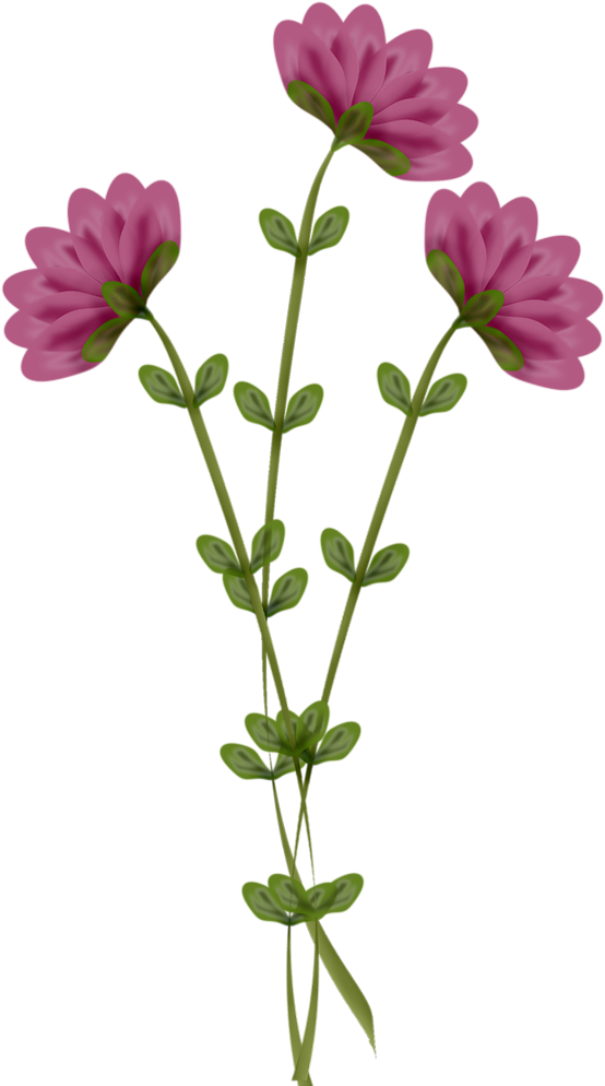 Flowers Ribbon Clipart, Flower Clipart, Art Flowers, - Flower (600x1024), Png Download