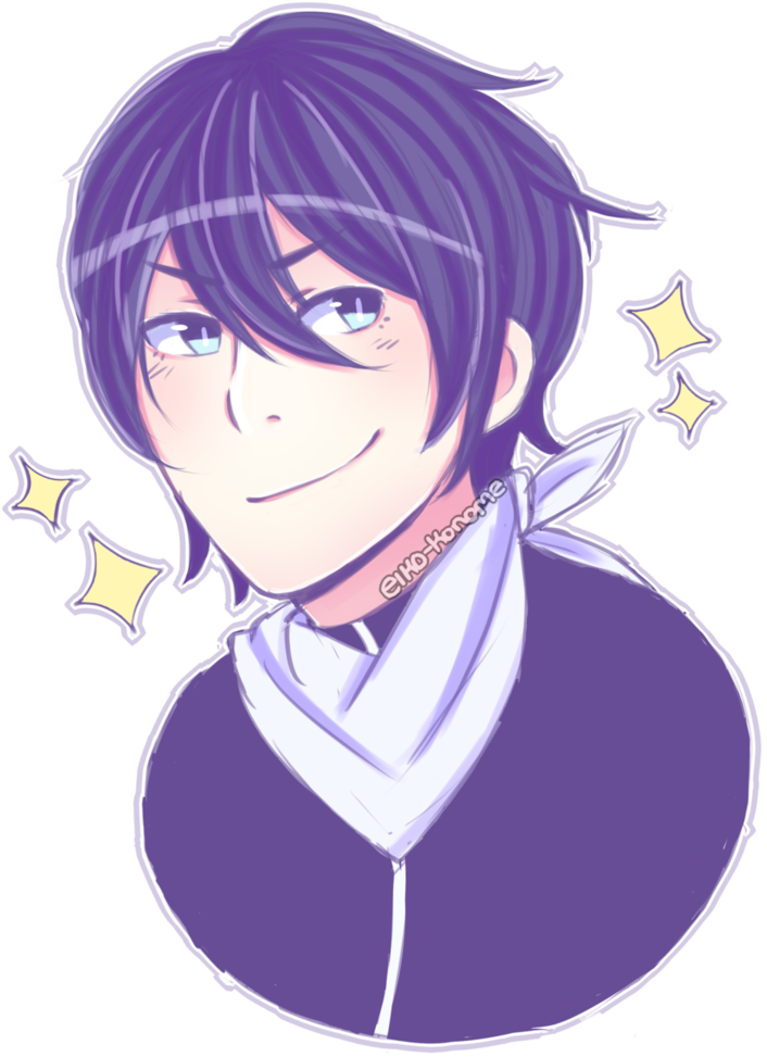 Vector Library Library Yato Colored Sketch By - Drawing (803x995), Png Download