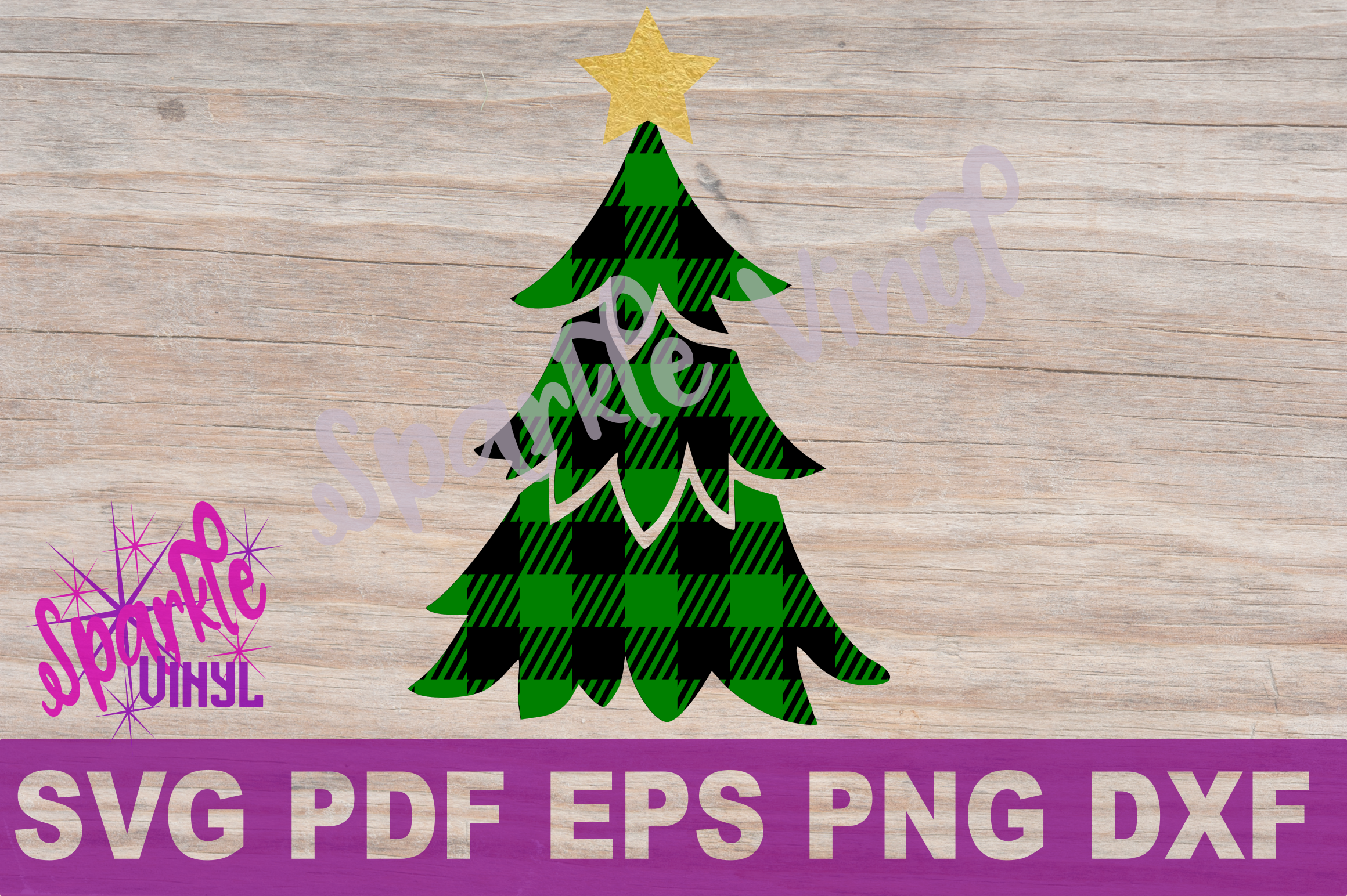 Svg Buffalo Plaid Christmas Tree With Star Shirt Sign - Scalable Vector Graphics (2320x1544), Png Download