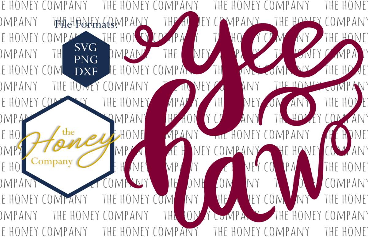 Yee Haw Svg Png Dxf Hand Lettered Southern Farm Girl - Scalable Vector Graphics (1200x800), Png Download