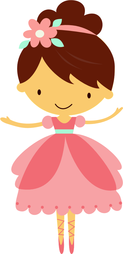Ballerina Clipart Cherry - Clip Art Ballerina Png (468x967), Png Download