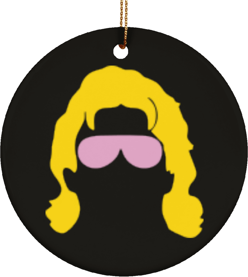 Ric Flair Silhouette Ornament - Ric Flair Silhouette (1155x1155), Png Download