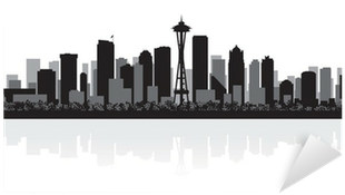Seattle Tile Coaster (400x400), Png Download