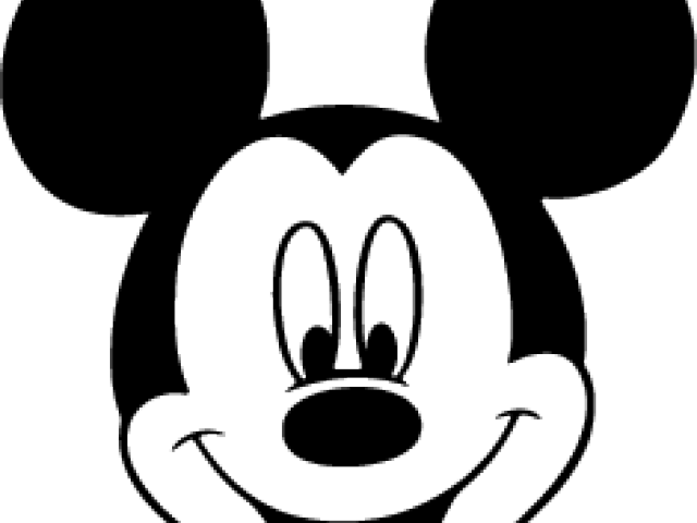Mickey Mouse Face (640x480), Png Download
