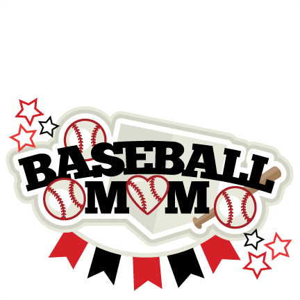 Baseball Mom Title Svg Scrapbook Cut File Cute Clipart - Free Svg Baseball Mom (432x432), Png Download