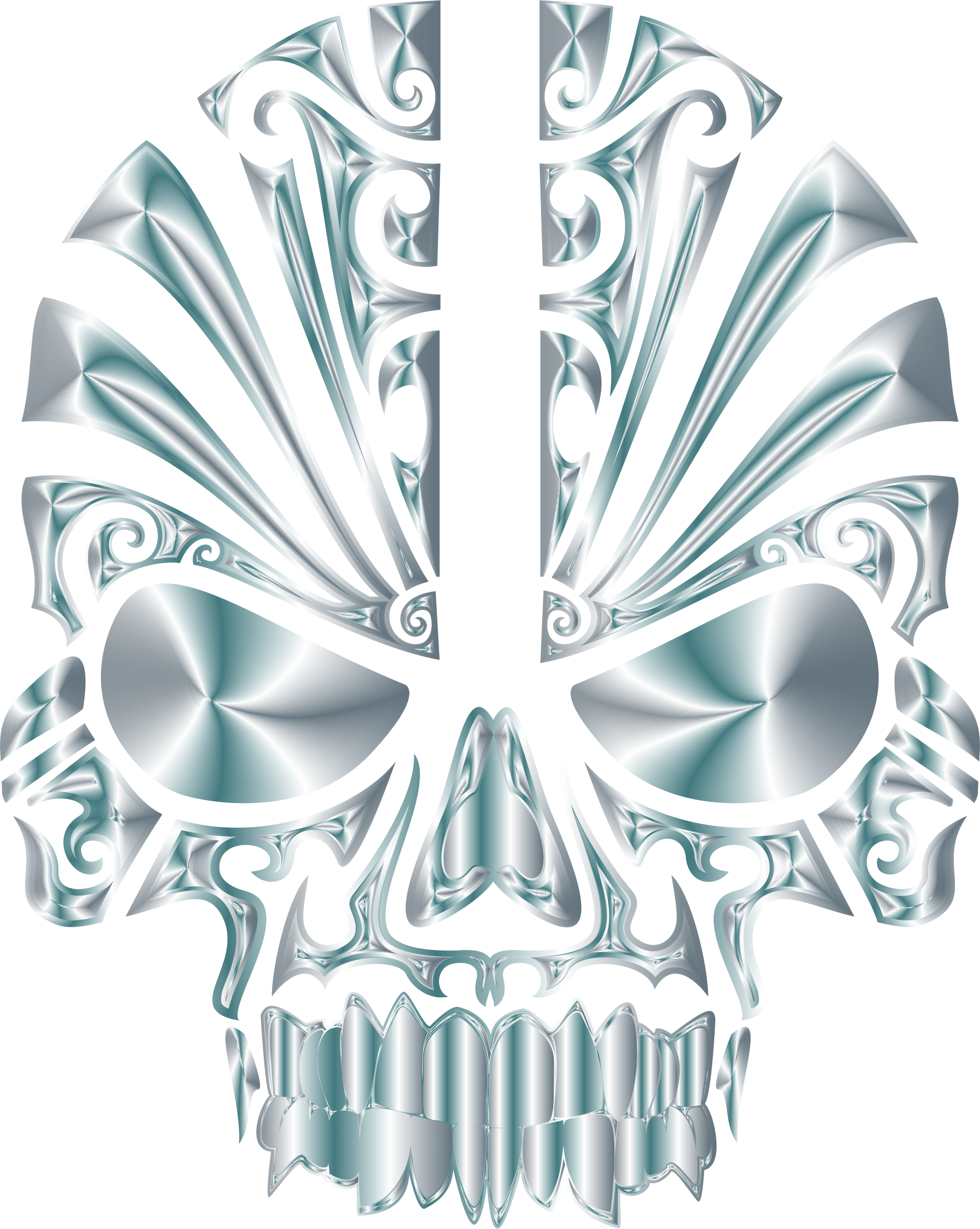 Big Image - Skull (1862x2334), Png Download