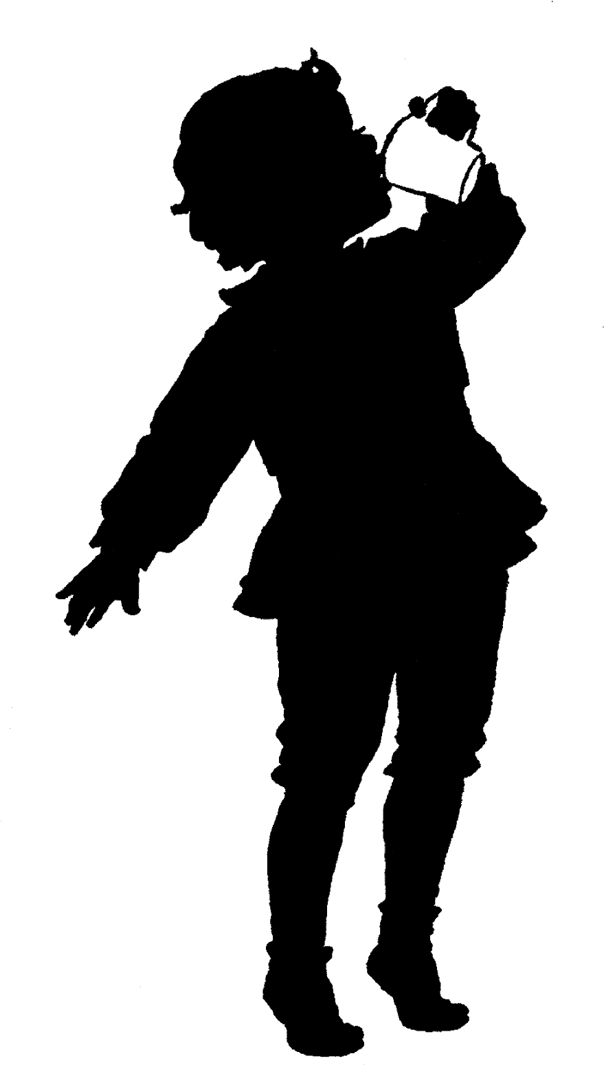 Digital Antique Silhouette Downloads - Silhouette (898x1600), Png Download