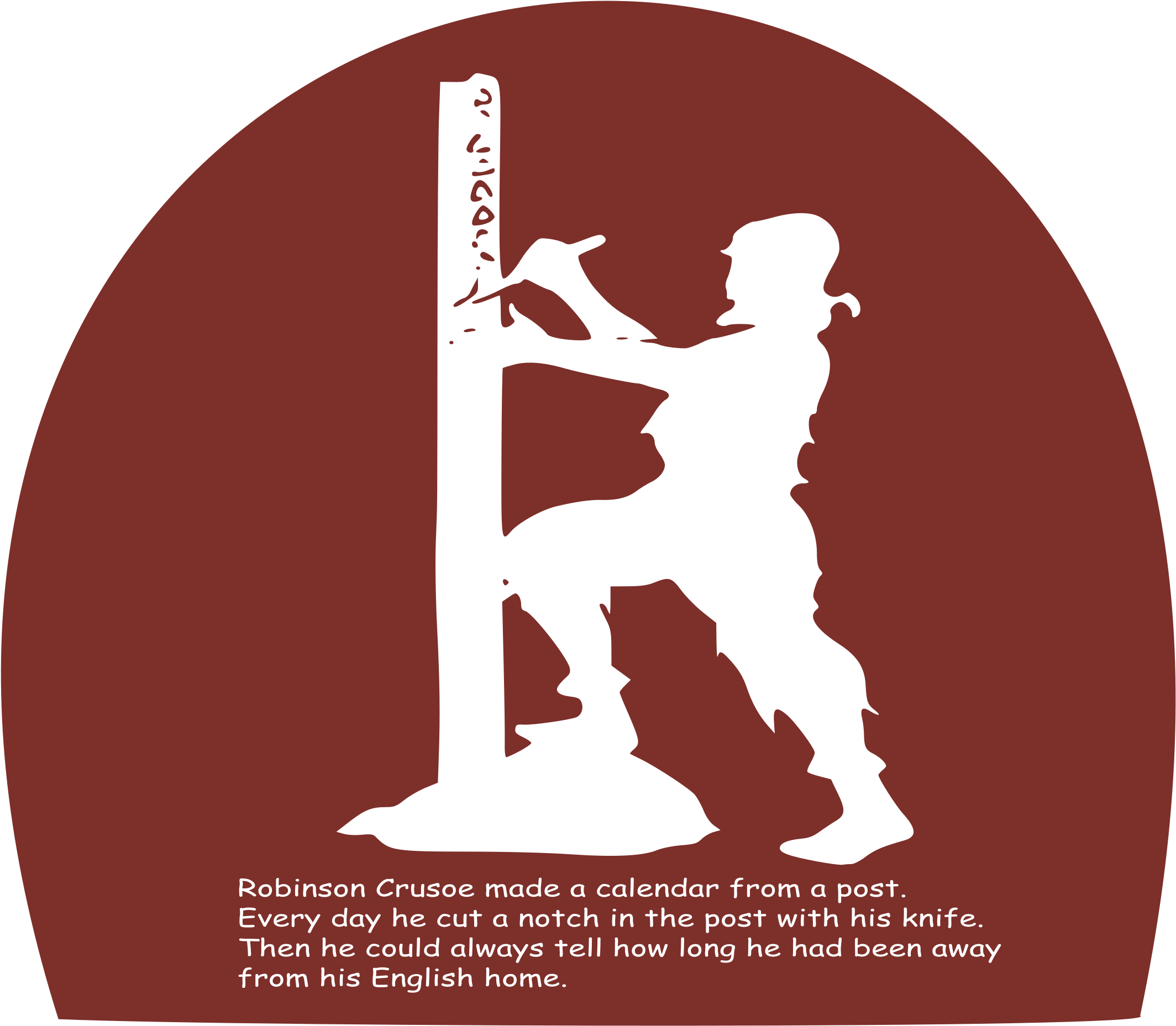 This Free Icons Png Design Of Robinson Crusoe Silhouette (2400x2000), Png Download