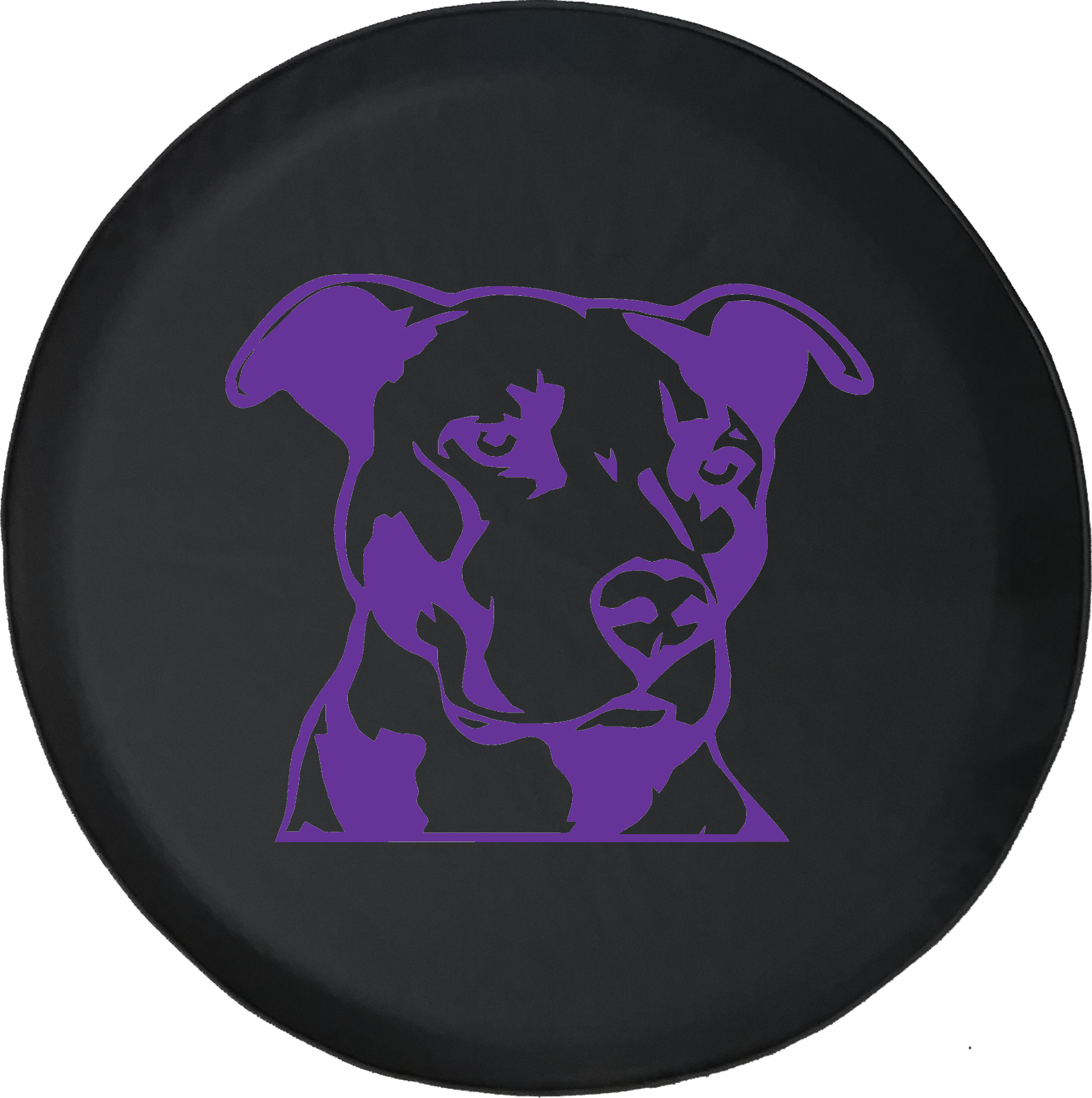 Pitbull Terrier Staffy Dog Lover K9 Jeep Woofoffroad - Animals Dont Have A Voice (1768x1777), Png Download