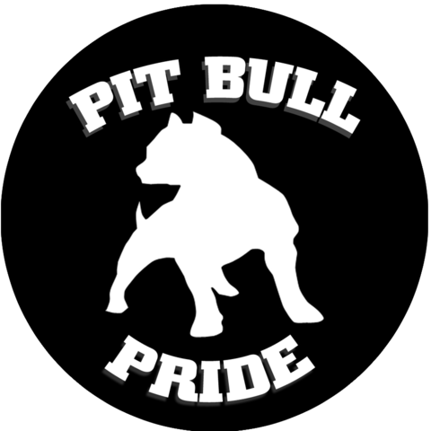 Pit Bull Pride Sticker - Pitbull Dog Logo (480x480), Png Download